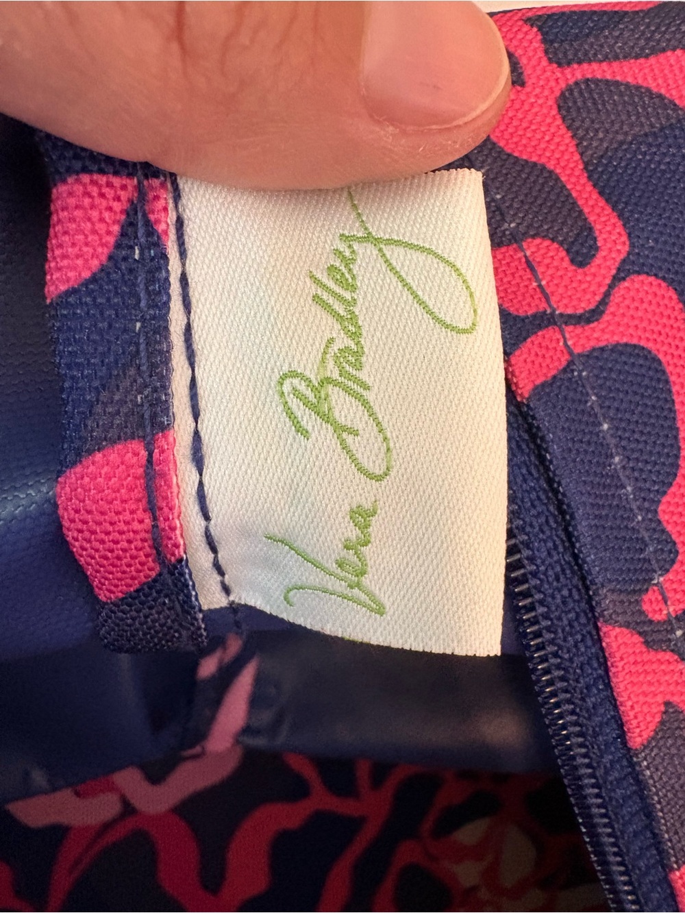 Vera Bradley Pink Floral Expandable Weekender Duffel Travel Bag - Picture 4 of 12